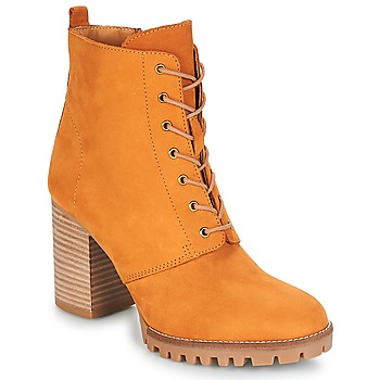 Chaussures Femme Bottines André ROVER Jaune