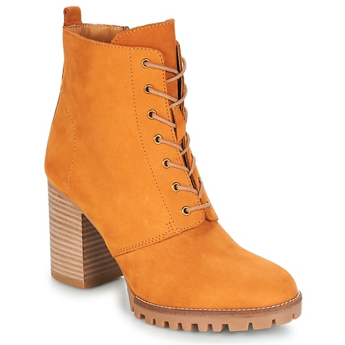 Chaussures Femme Bottines André ROVER Jaune