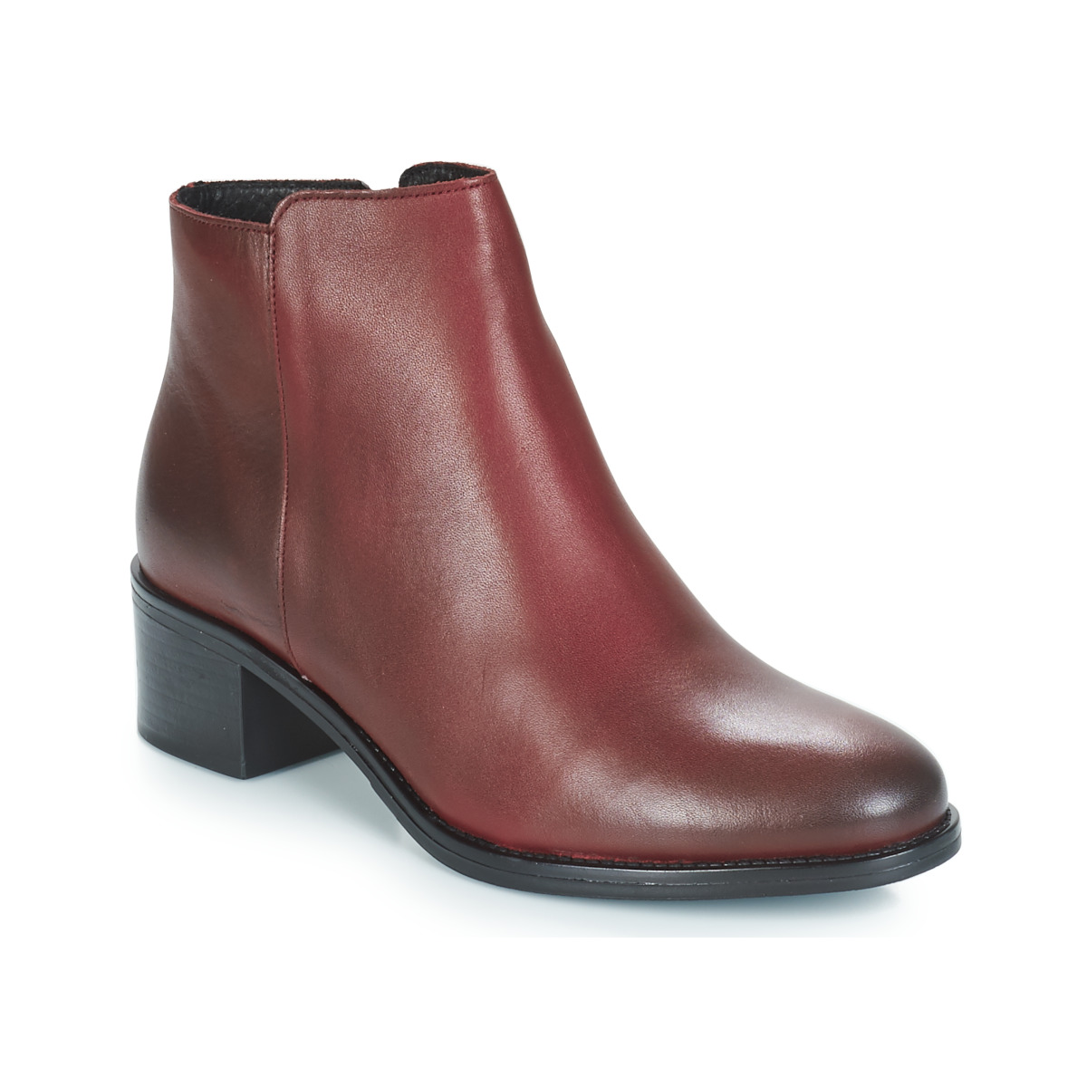 Chaussures Femme Bottines André CREDO Rouge