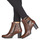 Chaussures Femme Boots André CARACAL Marron