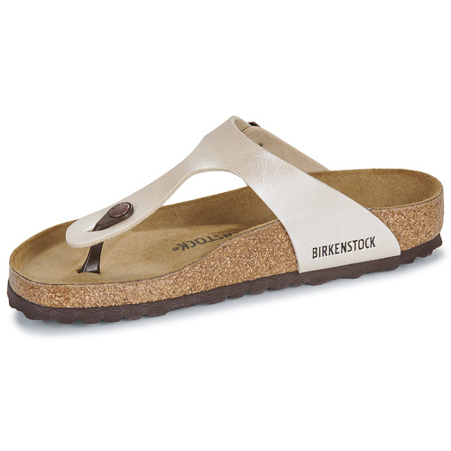 BIRKENSTOCK Gizeh Birko-Flor Graceful Pearl White - Regular
