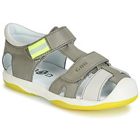 Chaussures Garçon Sandales et Nu-pieds GBB BERTO Gris / jaune