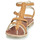 Chaussures Fille Sandales et Nu-pieds GBB NOVARA Cognac / Doré