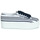 Chaussures Femme Baskets basses Superga 2790 COT MULTI STRIPE W Blanc