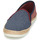Chaussures Homme Espadrilles Bamba By Victoria ANDRE ELASTICOS REJILLA BICO Bleu / Rouge