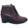 Chaussures Femme Low boots Parallèle LAHO Prune